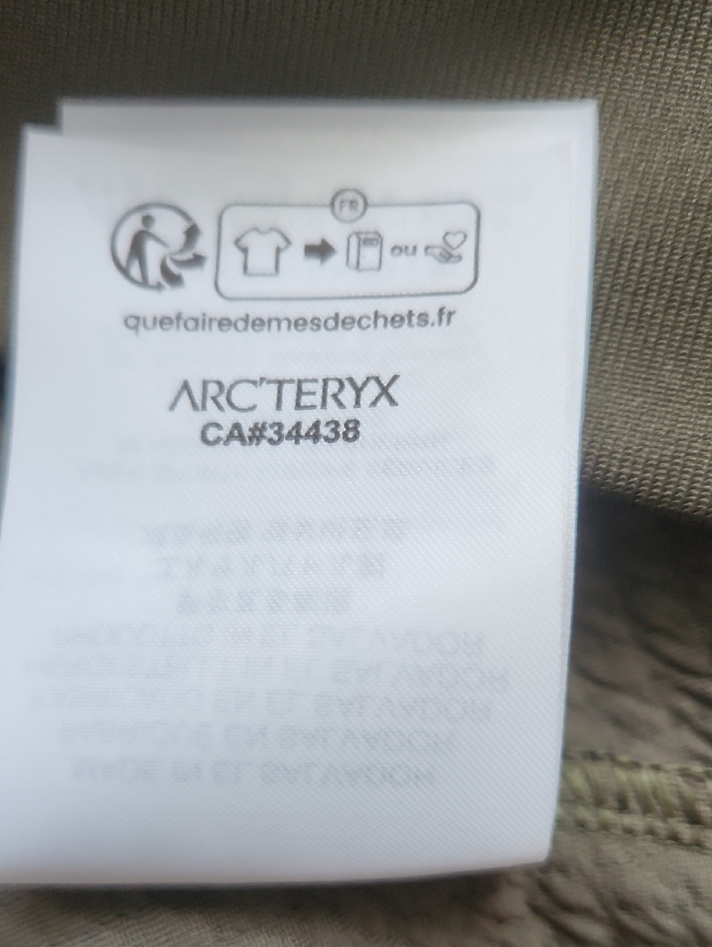 Arc'teryx NWT Womens Aestas Crew Size Large - Picture 9 of 9